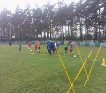 Treningi drużyn sekcji piłki nożnej, 24.04.2014 r.