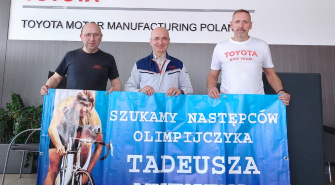 Toyota Motor Manufacturing Polska sponsorem wyścigu „Puchar Polski-Szukamy następców olimpijczyka Tadeusza Mytnika-Złota 50-tka”